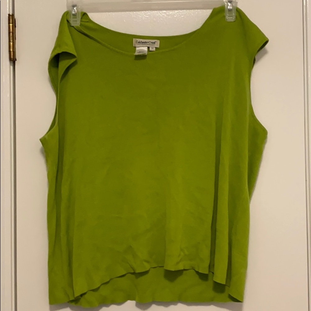 Coldwater Creek Thick Strap Tee Sz 2XL
